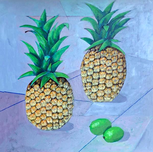 Two Pineapples and Two Limes